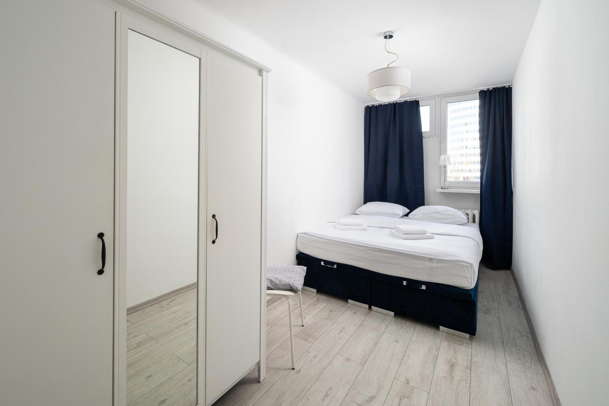 Grzybowska Blue City Centre Apartment Warszawa Exteriör bild