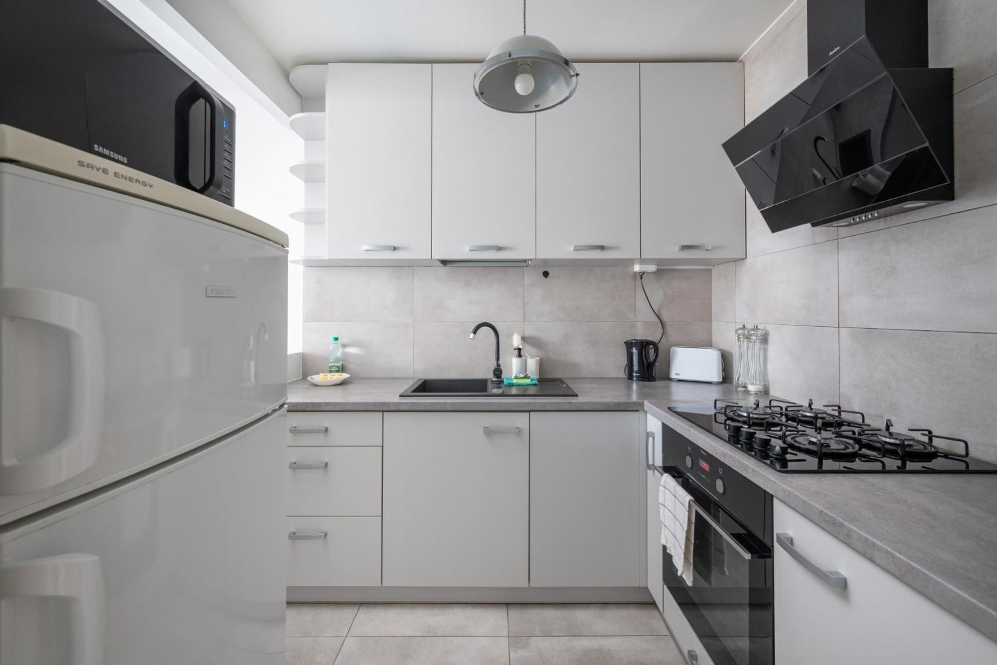 Grzybowska Blue City Centre Apartment Warszawa Exteriör bild