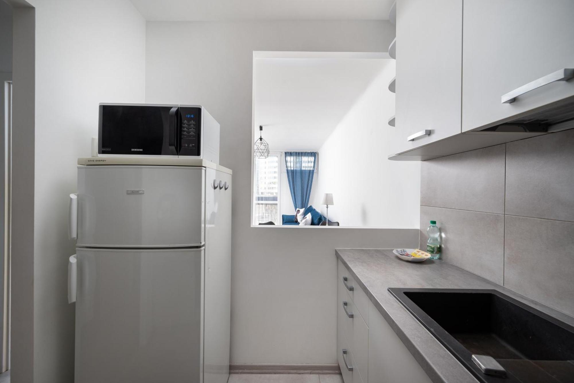 Grzybowska Blue City Centre Apartment Warszawa Exteriör bild