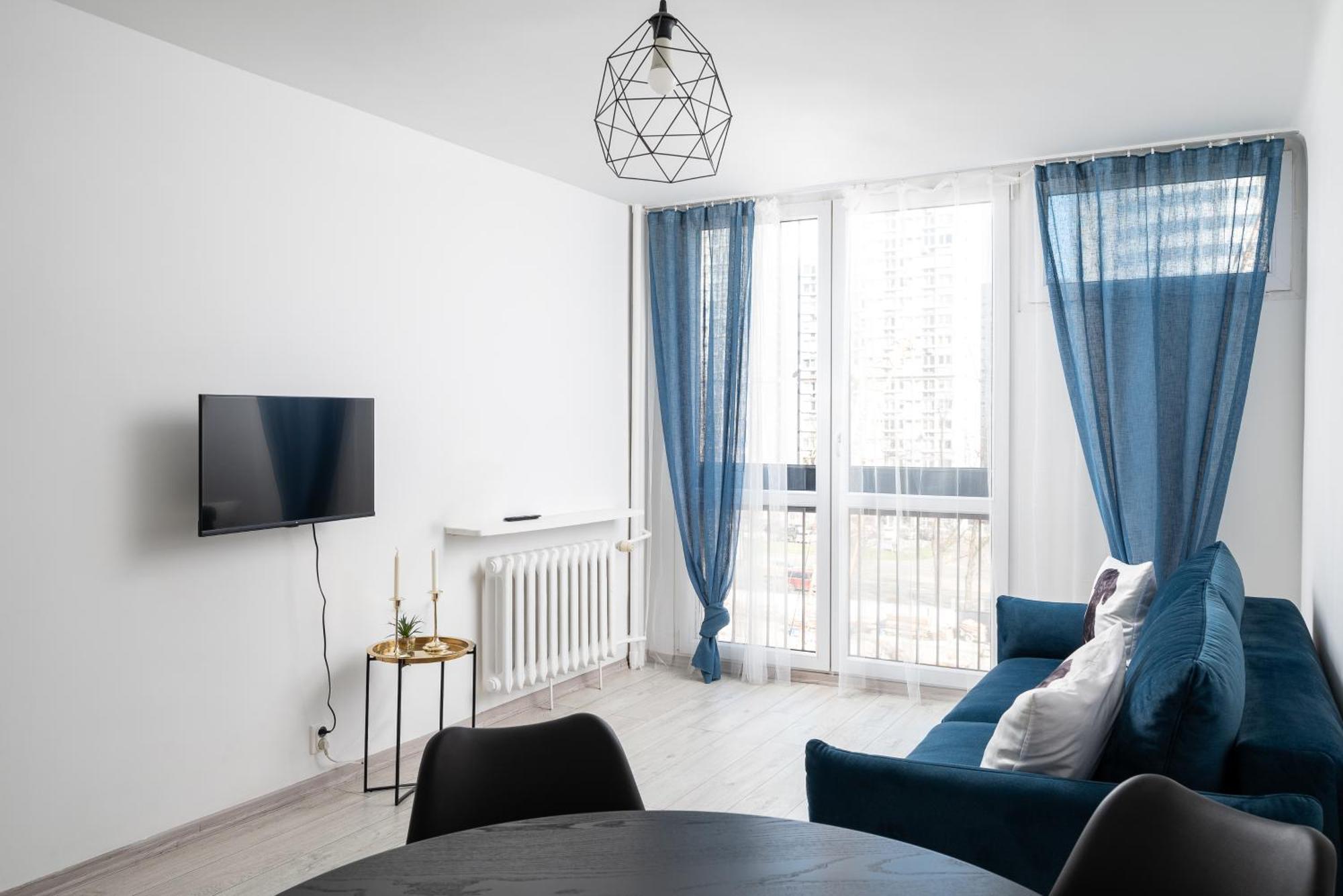 Grzybowska Blue City Centre Apartment Warszawa Exteriör bild